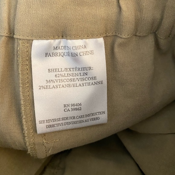 Theory linen pants, like new - Picture 15 of 15